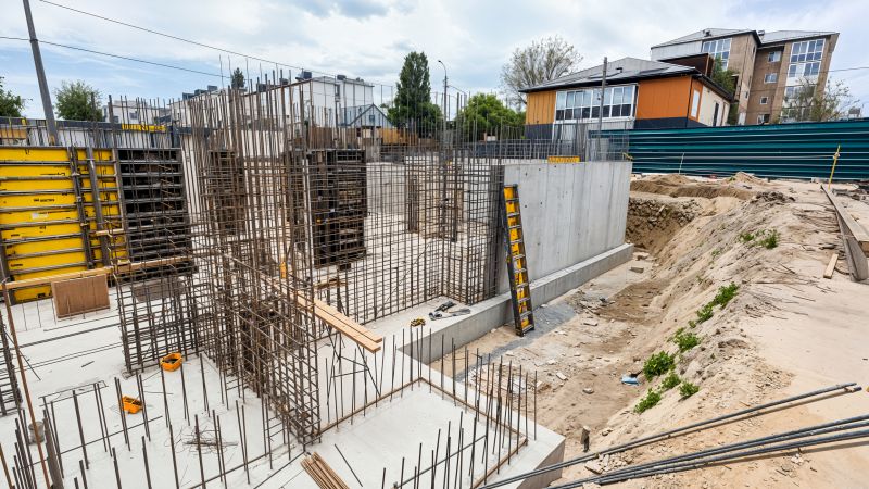 Commercial Slab Construction in Williamsburg, VA