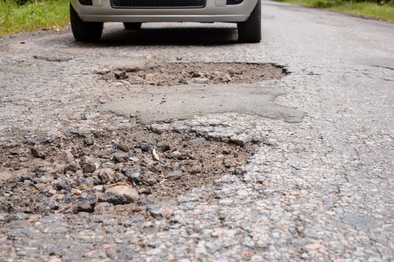 Asphalt Pothole Filling in Orange County, CA