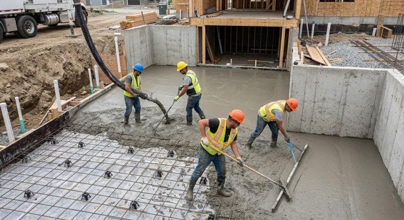 Basement Concrete Installation in Columbus, OH