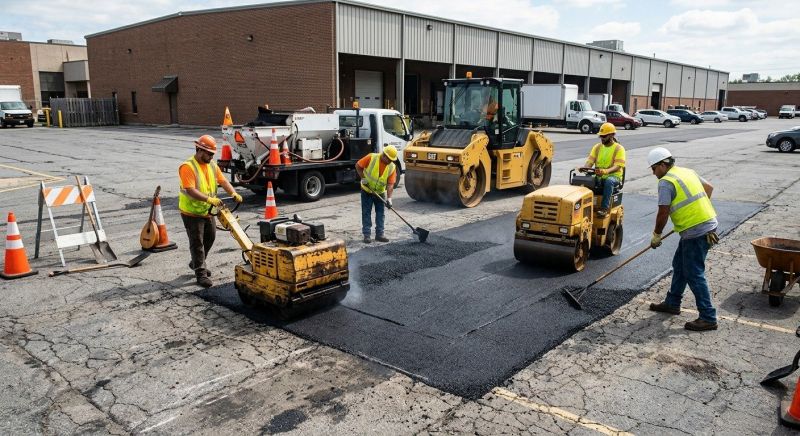 Church Parking Lot Repair in Bluffton, SC