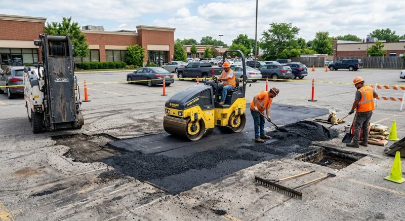 Commercial Pavement Repair in Little Rock, AR