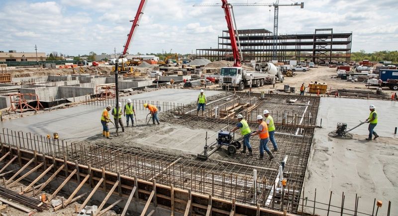 Commercial Slab Installation in Boca Raton, FL