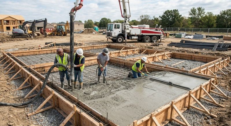 Concrete Basement Pouring in Columbus, OH