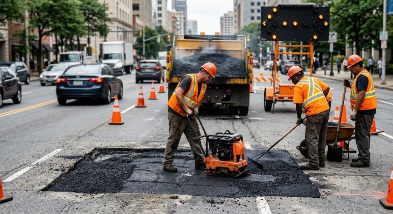 Highway Resurfacing in Los Angeles, CA