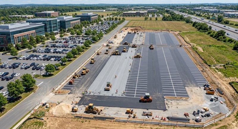 Lot Paving in Orange County, CA